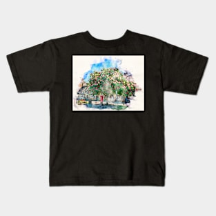 Broadway Cotswolds Watercolour Kids T-Shirt